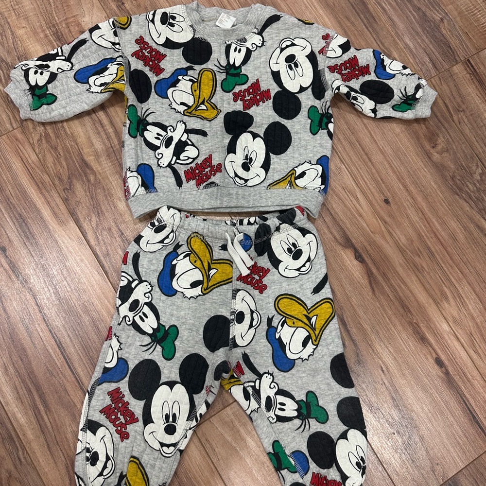 H&M Disney Sweater and Jogger Set